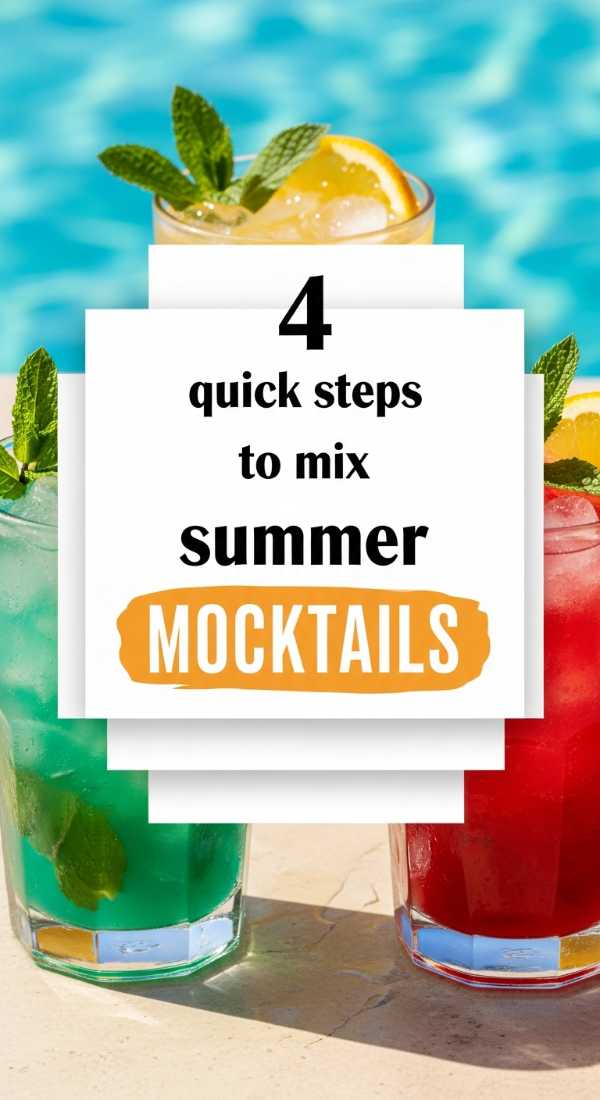 4 Quick Steps To Mix Summer Mocktails 6a06fea6c1583