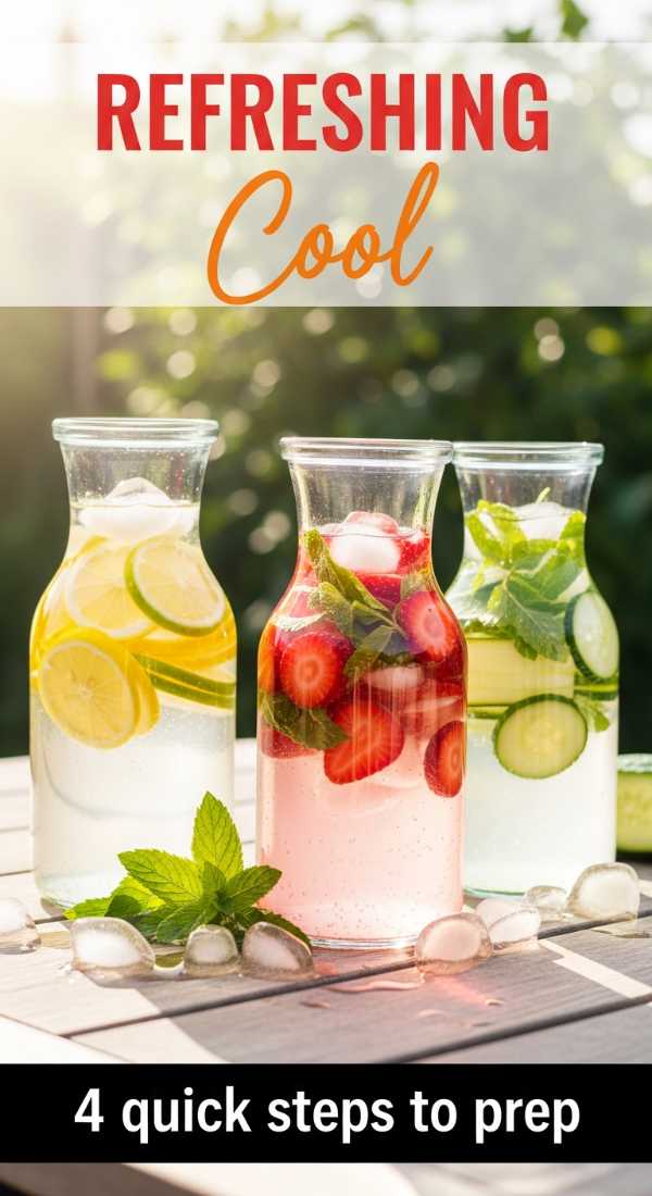 4 Quick Steps To Prep Refreshing Drinks 69fae8fb01962