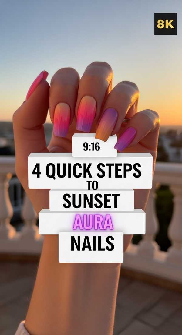 4 Quick Steps To Sunset Aura Nails 6a059fa5837dc