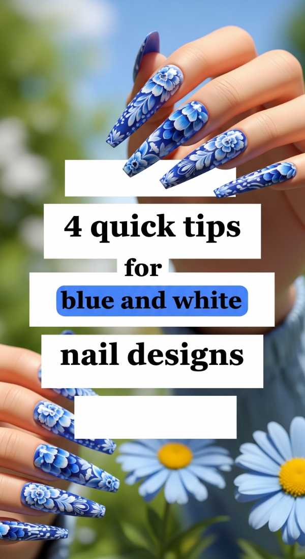 4 Quick Tips For Blue And White Nail Designs 69f4c32a3395a