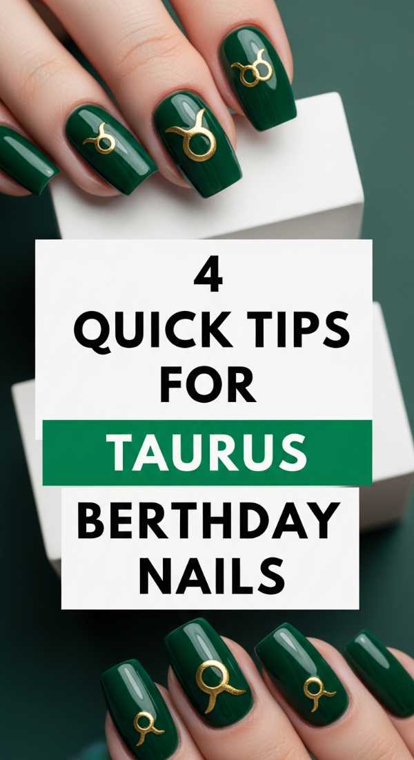 4 Quick Tips For Taurus Birthday Nails 6a05a6fa24d76