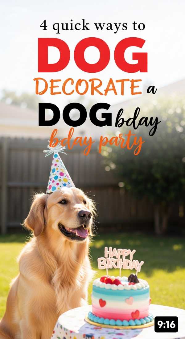The Art of the Open-Air Bash: Everything You Need to Know 4 Quick Ways To Decorate A Dog Bday Party 6a157c8b1807b