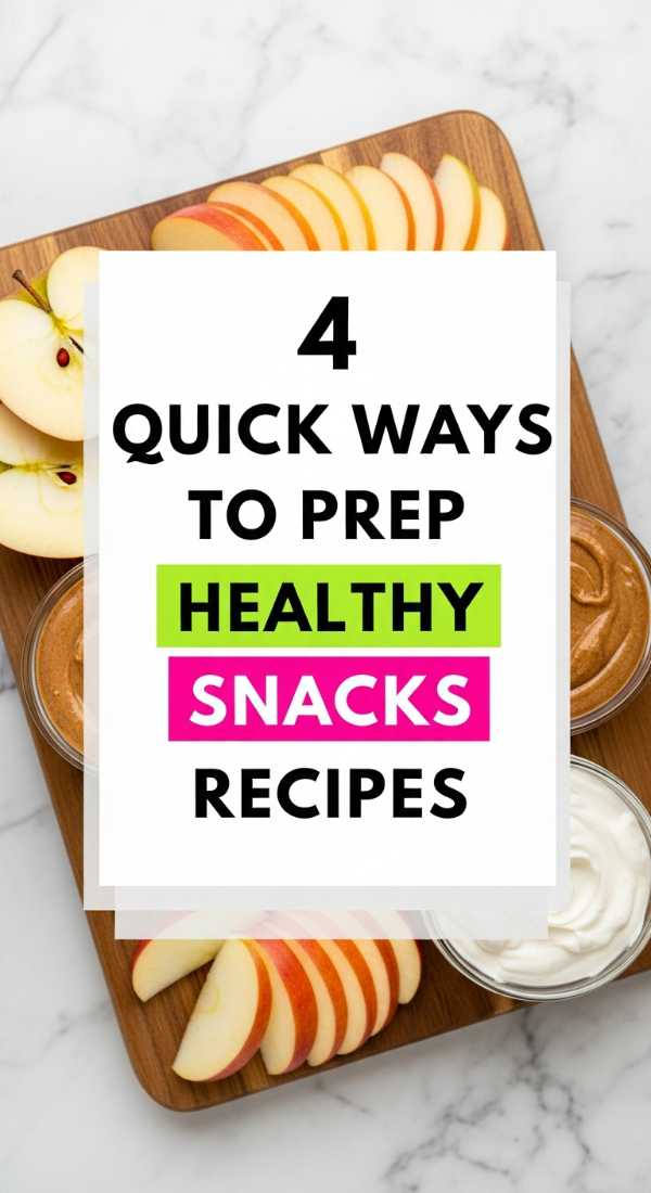4 Quick Ways To Prep Healthy Snacks Recipes 6a109f266dcc0