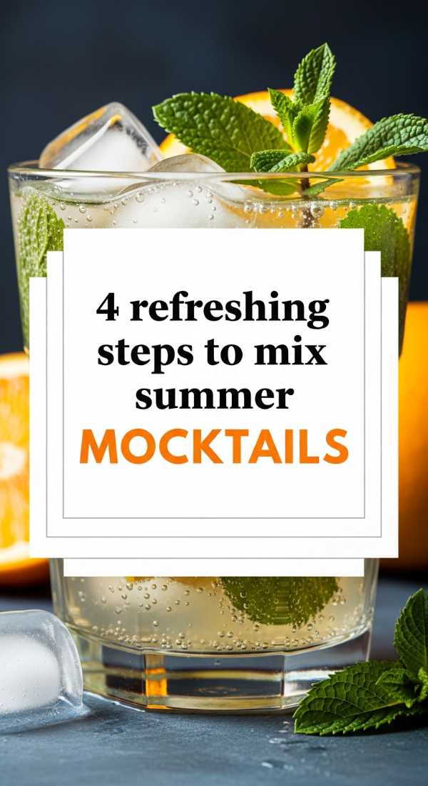 Sizzling Flavors: Your Ultimate Guide to Summer Cooking 4 Refreshing Steps To Mix Summer Mocktails 6a070cd34ac32