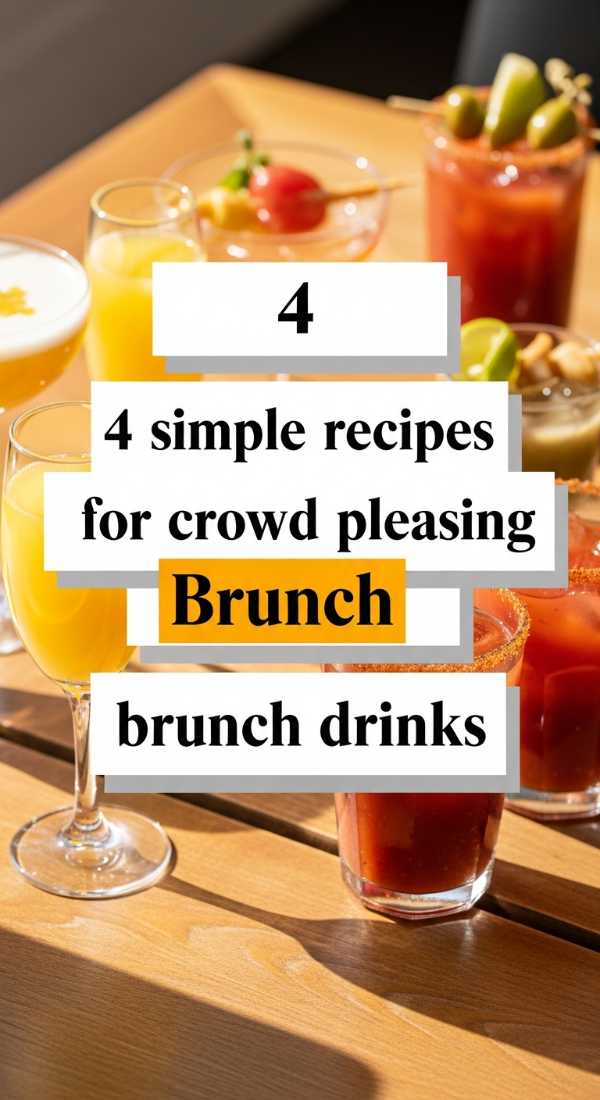 4 Simple Recipes For Crowd Pleasing Brunch Drinks 6a14409b4ffe2