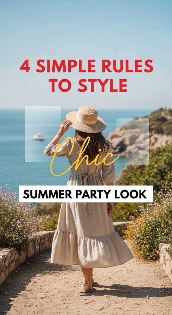 4 Simple Rules To Style Your Summer Party Look 69f7253ce8126