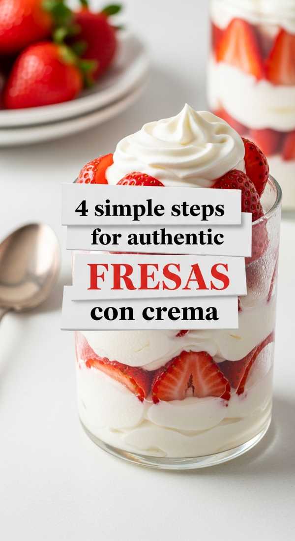 4 Simple Steps For Authentic Fresas Con Crema 6a0703857d34b