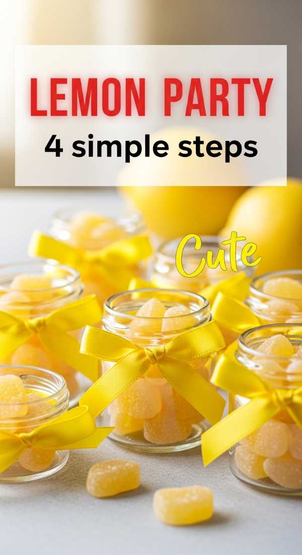 4 Simple Steps For Diy Lemon Party Favors 6a0213c0efe64
