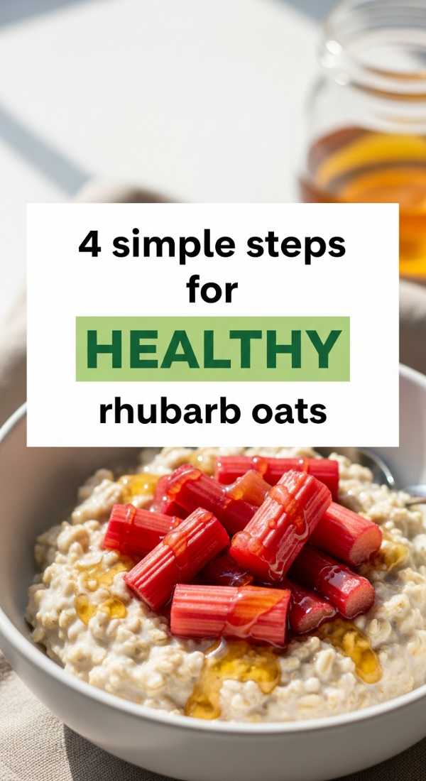 4 Simple Steps For Healthy Rhubarb Oats 69fd8aaa0efda