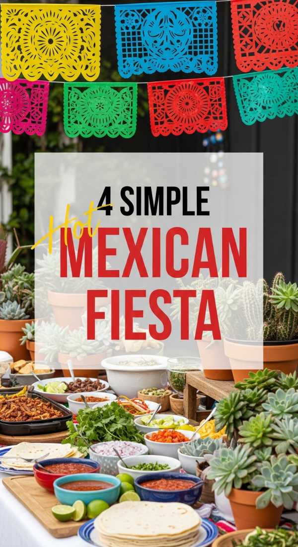 4 Simple Steps For Mexican Fiesta Decorations 6a0213cfac670
