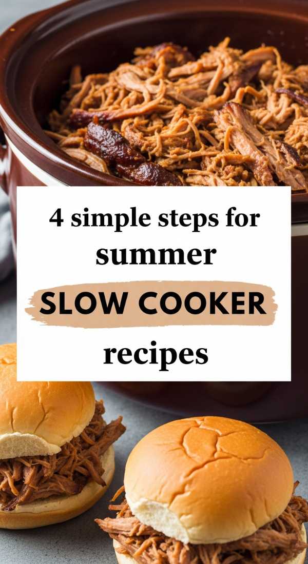 4 Simple Steps For Summer Slow Cooker Recipes 6a04226250eaf