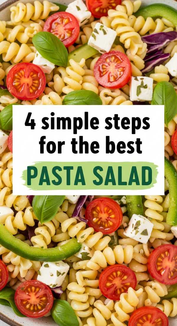 4 Simple Steps For The Best Pasta Salad 6a06c563e2516