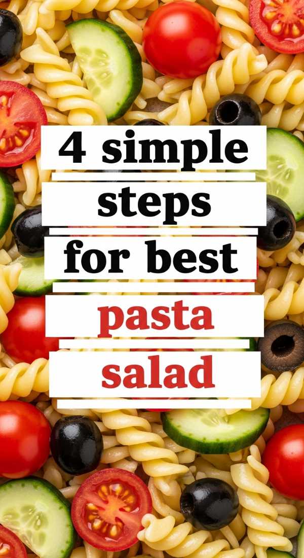 4 Simple Steps For The Best Pasta Salad 6a06c903d5594