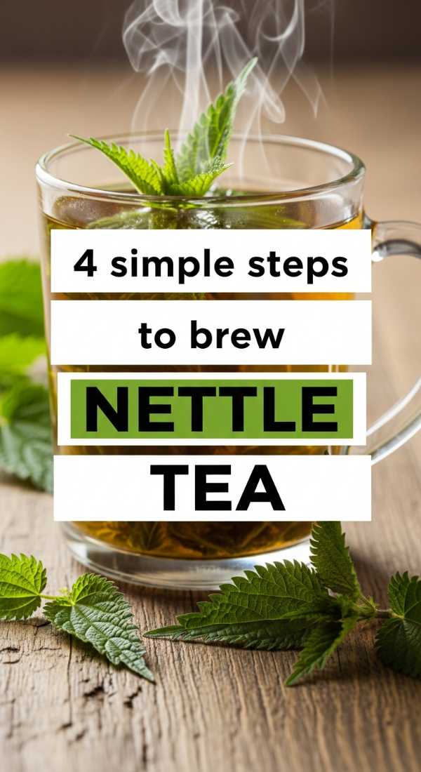 4 Simple Steps To Brew Nettle Tea 69fd88bb438f1
