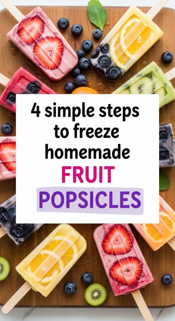 Al Fresco Favorites: The Only Summer Foodie Guide You Need 4 Simple Steps To Freeze Homemade Fruit Popsicles 6a06bdf347fa8
