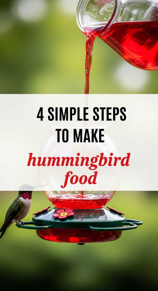 4 Simple Steps To Make Hummingbird Food 6a10d1851fefd