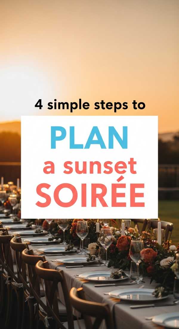 4 Simple Steps To Plan A Sunset Soiree 69f47eee519bf