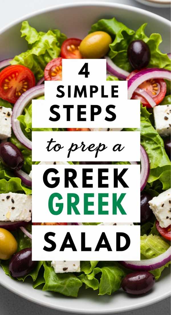 4 Simple Steps To Prep A Greek Salad 69f6f4b9b276f