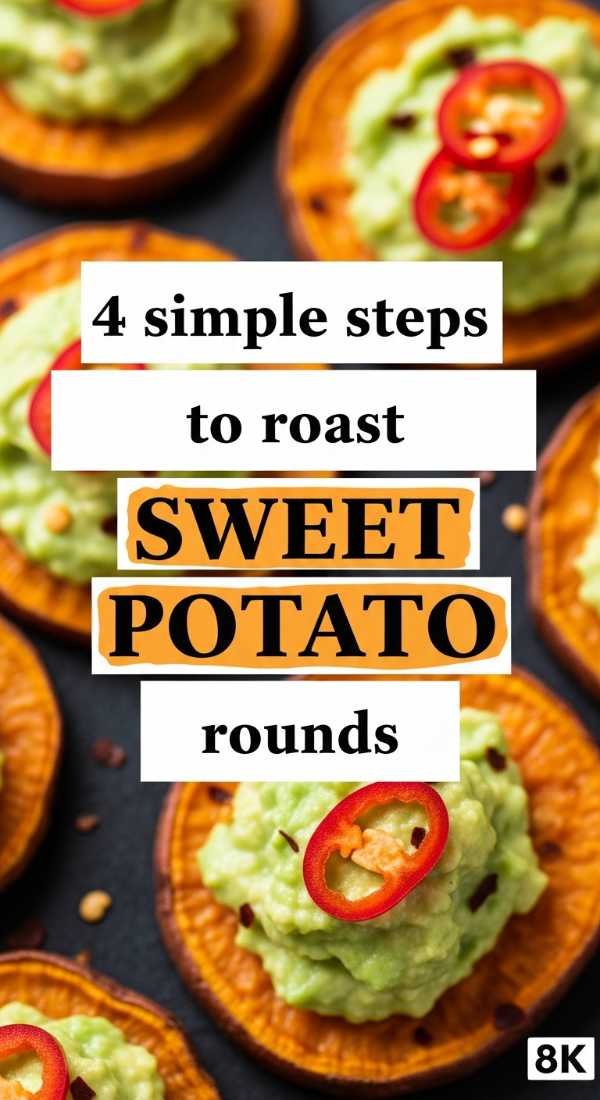 4 Simple Steps To Roast Sweet Potato Rounds 69fd8a9858bfc