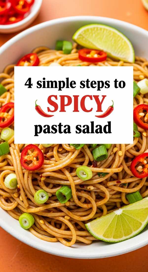 4 Simple Steps To Spicy Pasta Salad 6a14421a8e48d