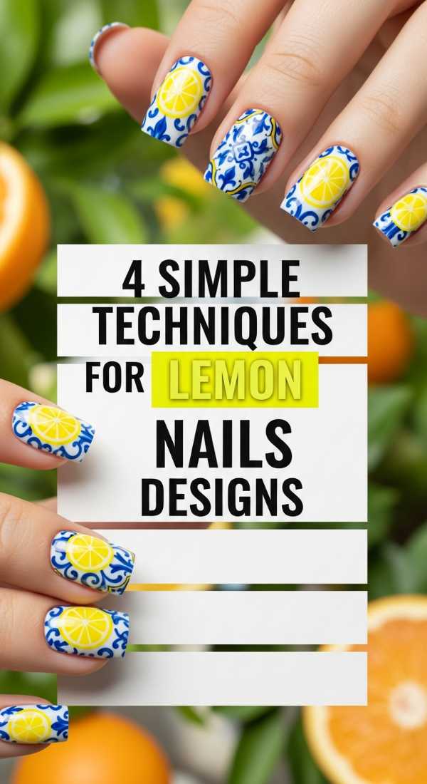 4 Simple Techniques For Lemon Nails Designs 6a05a11dda967