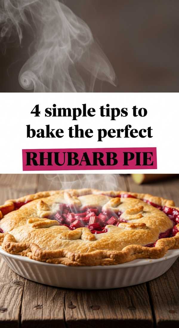 4 Simple Tips To Bake The Perfect Rhubarb Pie 6a06bdea39bb8