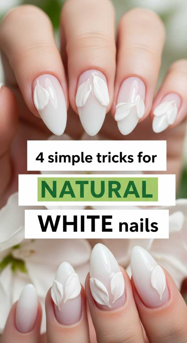 4 Simple Tricks For Natural White Nails 6a021e5a2944b