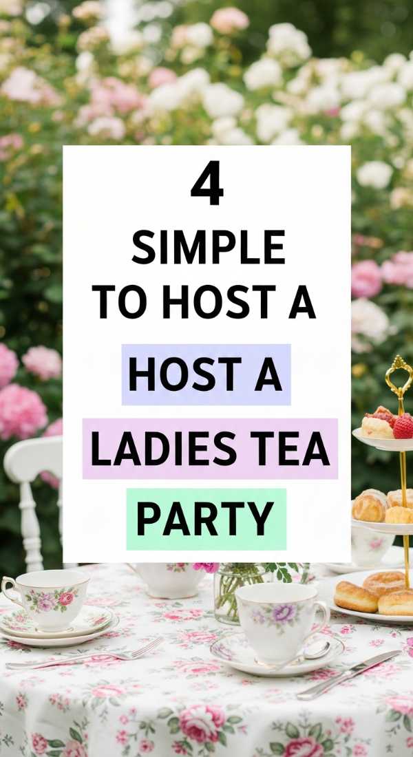 4 Simple Ways To Host A Ladies Tea Party 69fb14135e70f