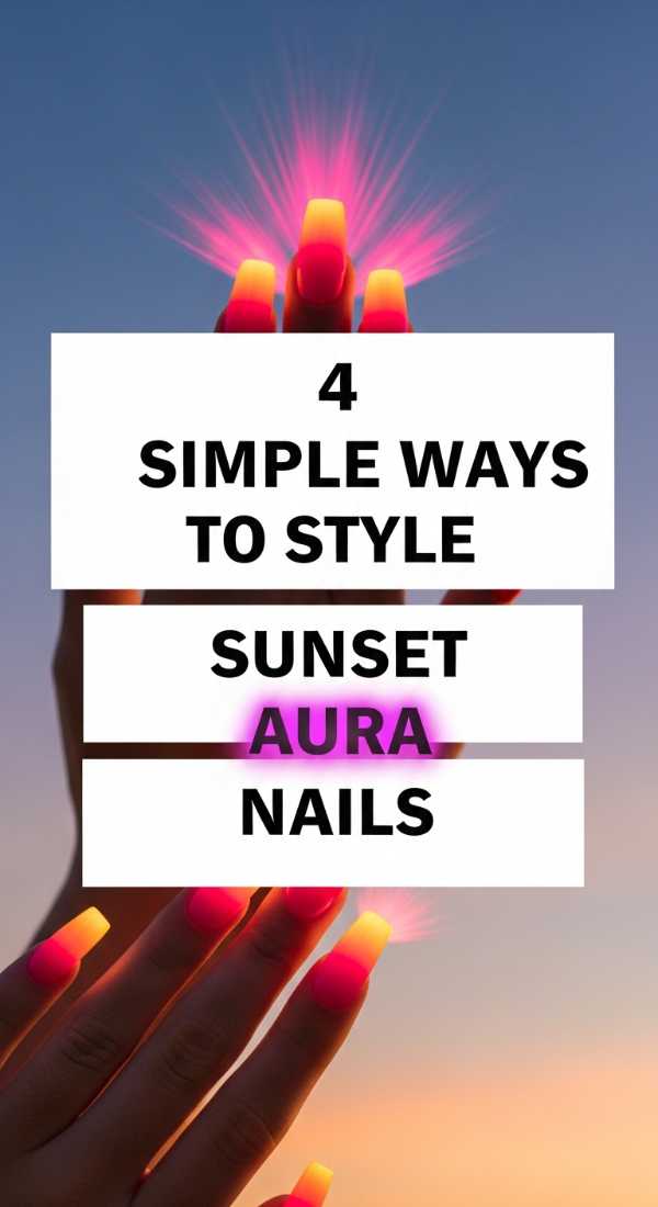 4 Simple Ways To Style Sunset Aura Nails 6a05a506d598f