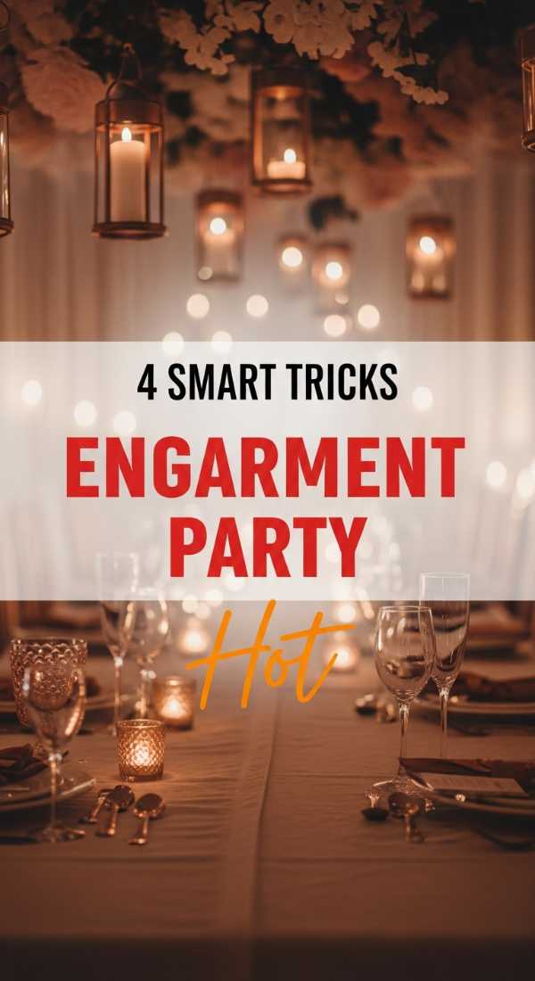 4 Smart Tricks For Hot Engagement Party Decorations 6a056fa61d24a