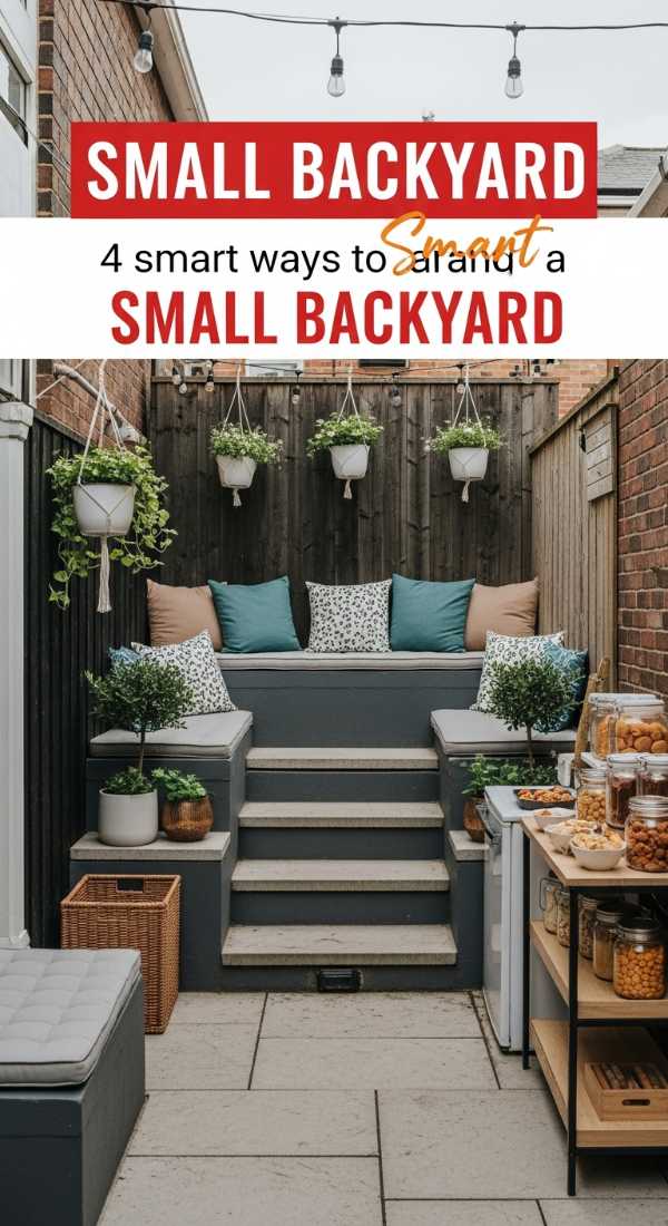 4 Smart Ways To Arrange A Small Backyard Party 6a0213c717d08