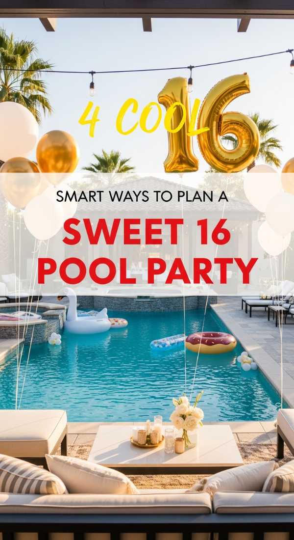 The Pool Party Checklist: Everything You Need for a Sun-Soaked Celebration 4 Smart Ways To Plan A Sweet 16 Pool Party 6a0dbfaca6872