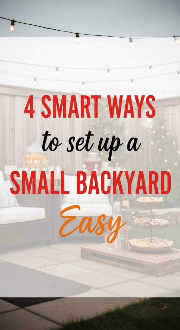 4 Smart Ways To Set Up A Small Backyard Party 6a0212ffda6a1