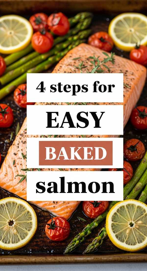 4 Steps For Easy Baked Salmon 6a041b0d2cd64