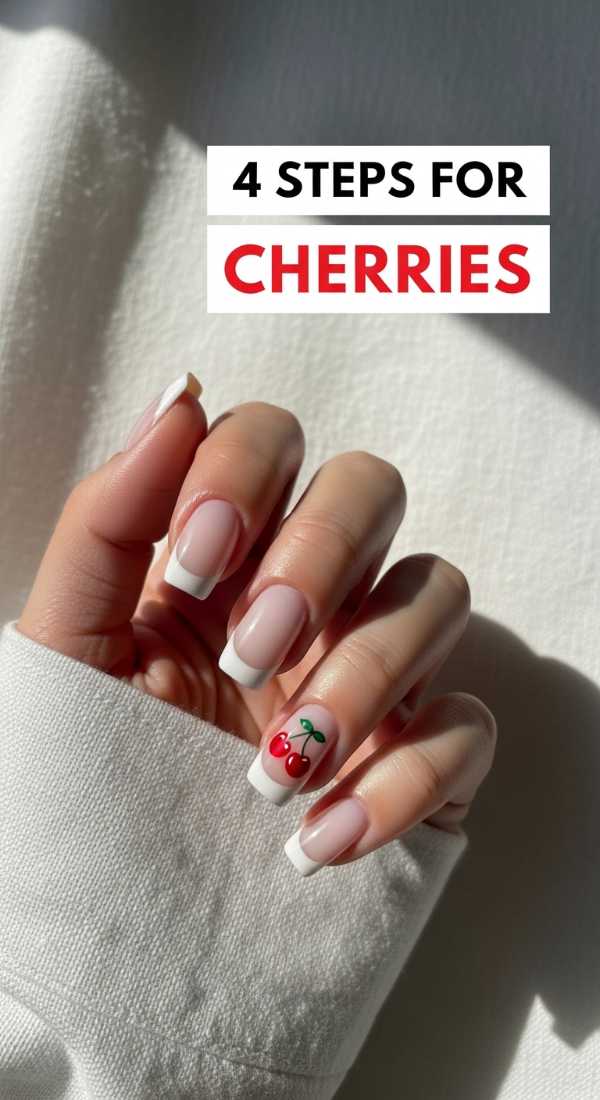 4 Steps For French Tip Cherries 6a058dd52577d
