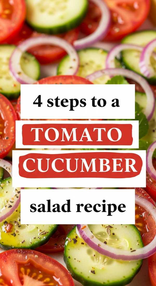 Beat the Heat: Your Guide to Effortless Summer Entertaining 4 Steps To A Tomato Cucumber Salad Recipe 6a00181f28996