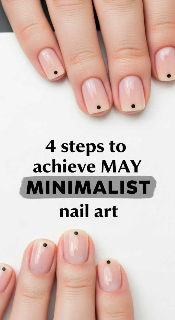 The Ultimate May Mani Guide: Florals, Pastels, and Beyond 4 Steps To Achieve May Minimalist Nail Art 69fb9757949a8