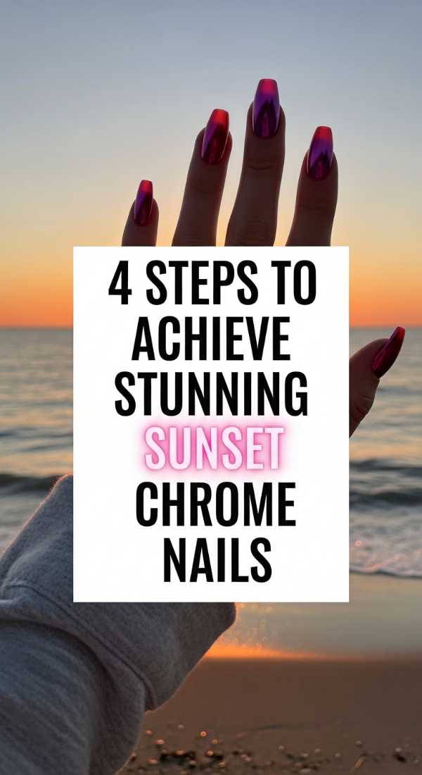 4 Steps To Achieve Stunning Sunset Chrome Nails 6a059cb3bea34
