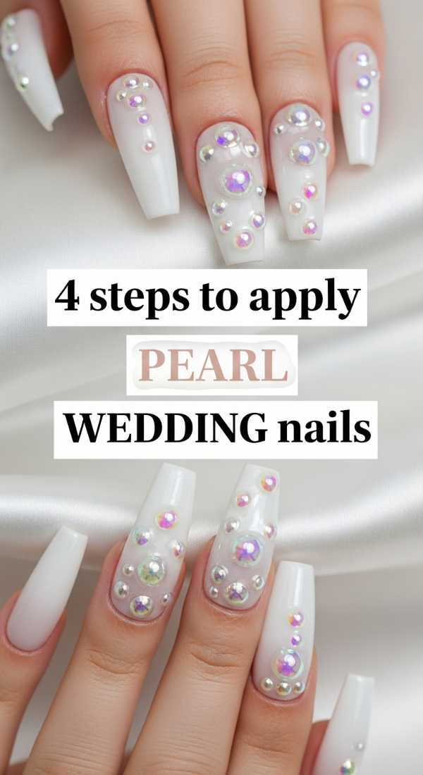 4 Steps To Apply Pearl Wedding Nails 69f5e2ba773c4