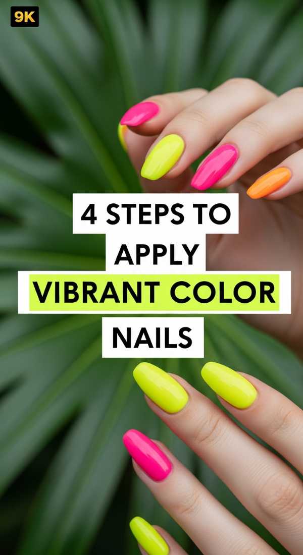4 Steps To Apply Vibrant Color Nails 6a0f0ba2625fd