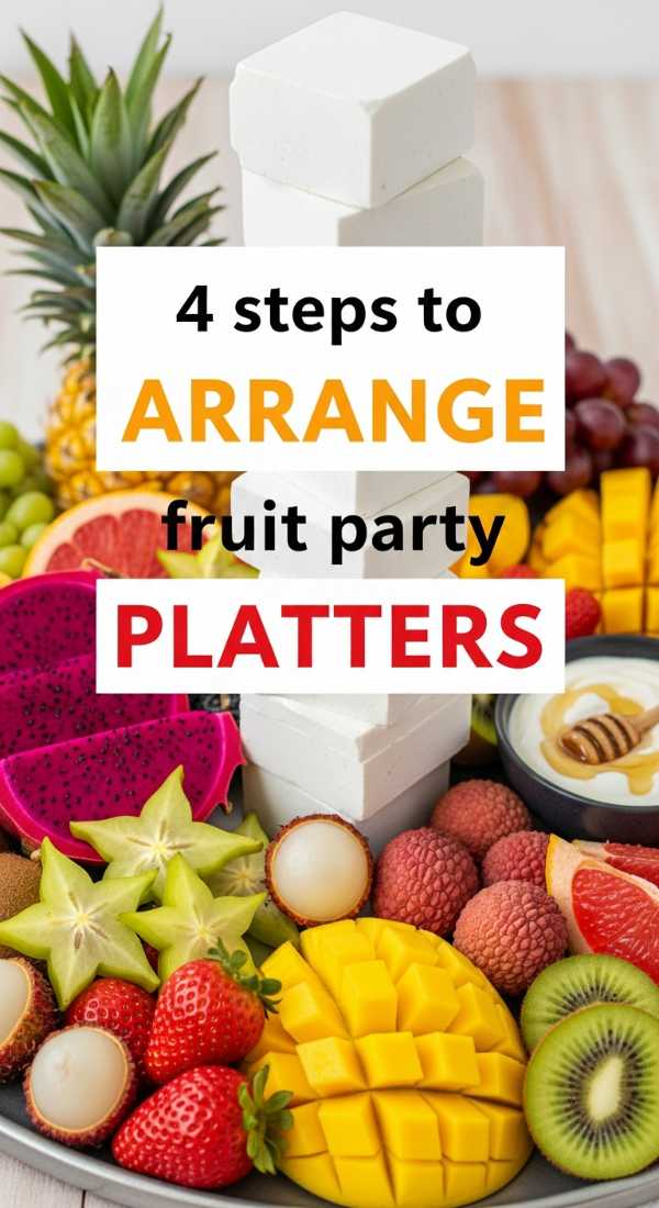 4 Steps To Arrange Fruit Party Platters 69f47eee129c4