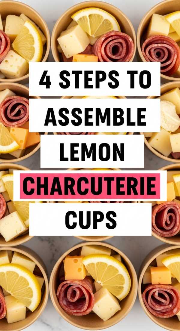 4 Steps To Assemble Lemon Charcuterie Cups 69f47eea01c4d