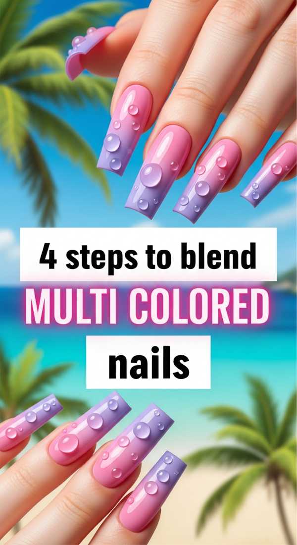4 Steps To Blend Multi Colored Nails 6a0f112b10d36