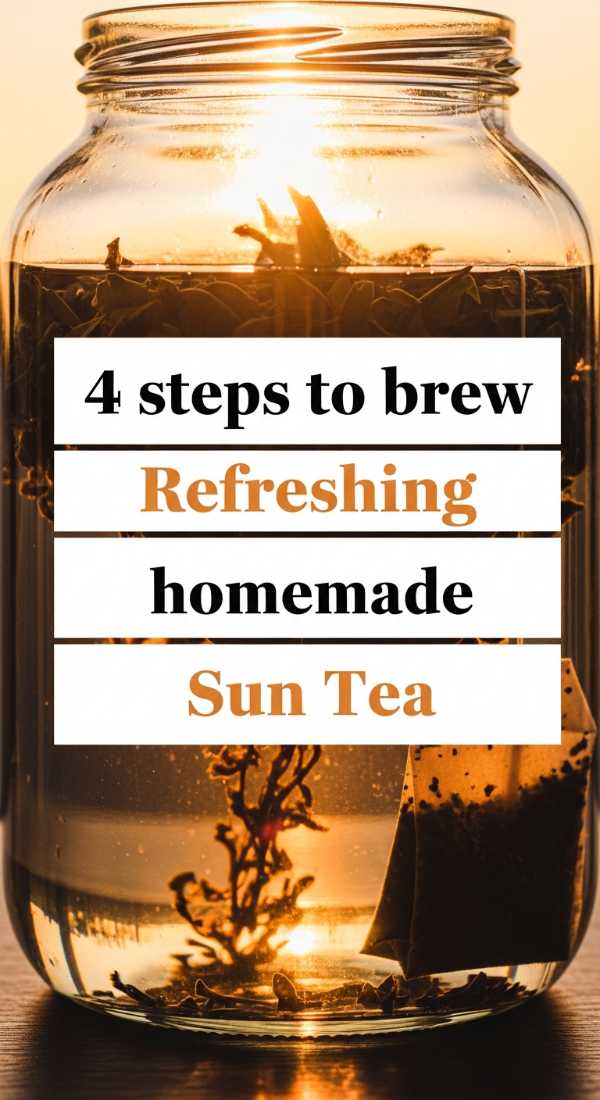 4 Steps To Brew Refreshing Homemade Sun Tea 6a00182e9b2d5