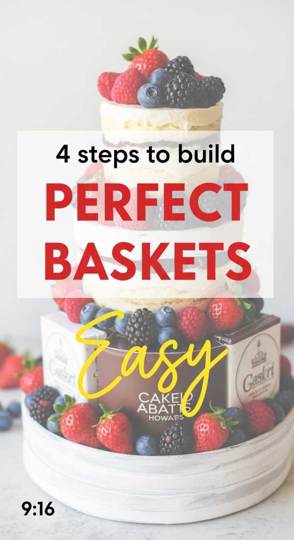 4 Steps To Build The Perfect Gift Basket 6a0d98bc64195