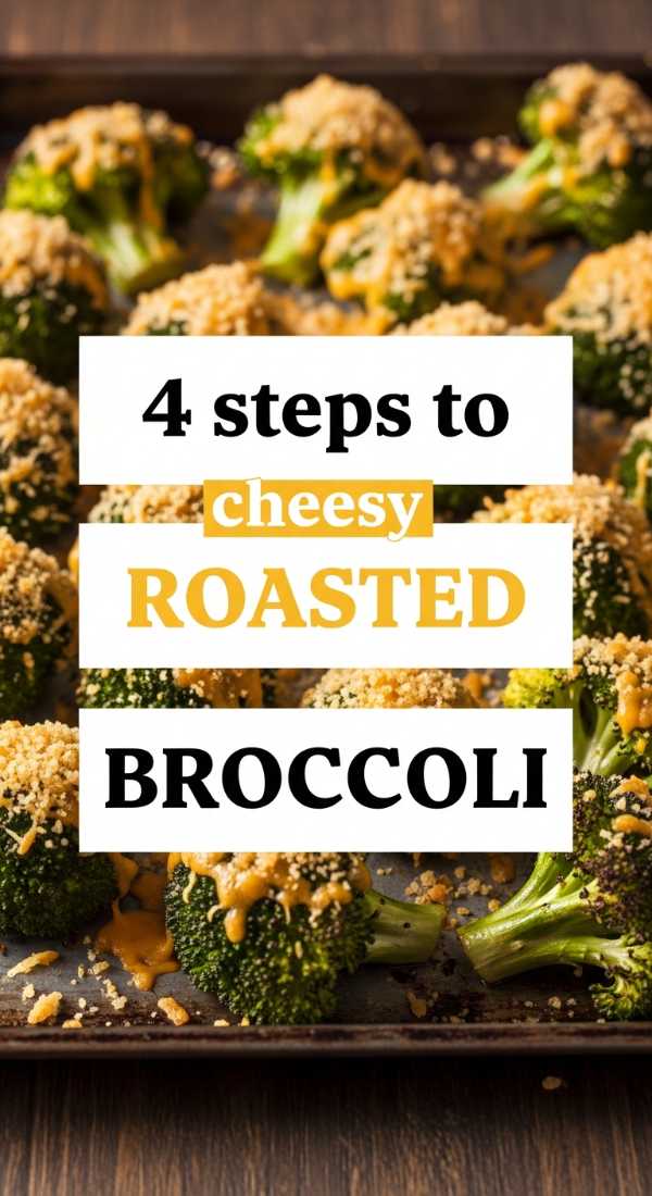 4 Steps To Cheesy Roasted Broccoli 6a14407deb077