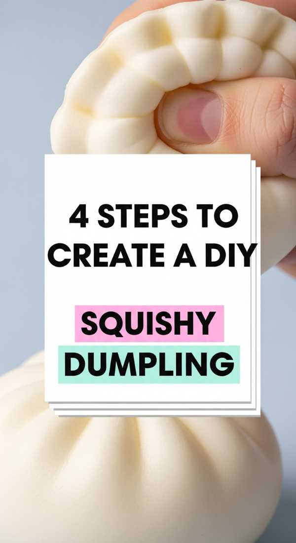 4 Steps To Create A Diy Squishy Dumpling 69f47f555197d