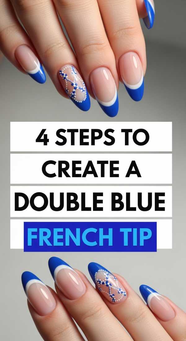 4 Steps To Create A Double Blue French Tip 69fc7f69421b5