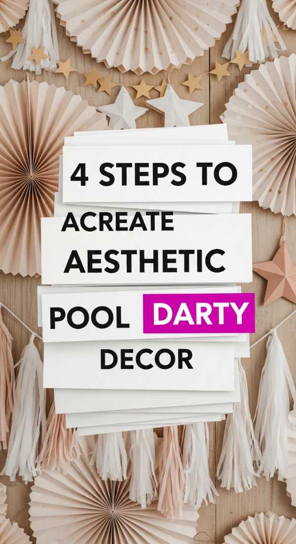 Dive Into Style: How to Plan the Most Aesthetic Pool Party of the Summer 4 Steps To Create Aesthetic Pool Party Decor 6a0de99cbdbd9
