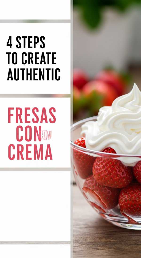 4 Steps To Create Authentic Fresas Con Crema 6a06c3b1495a6